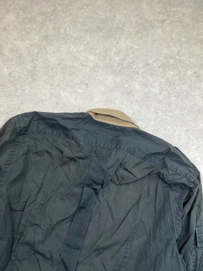 SS2008 Dolce & Gabbana Black Cargo Multi-Pocket Utility Shirt epYVNqD 7