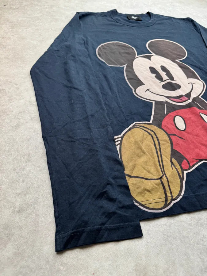 AW2010 Dolce & Gabbana Black Mickey & Minnie Longsleeve pMGFMXY 6