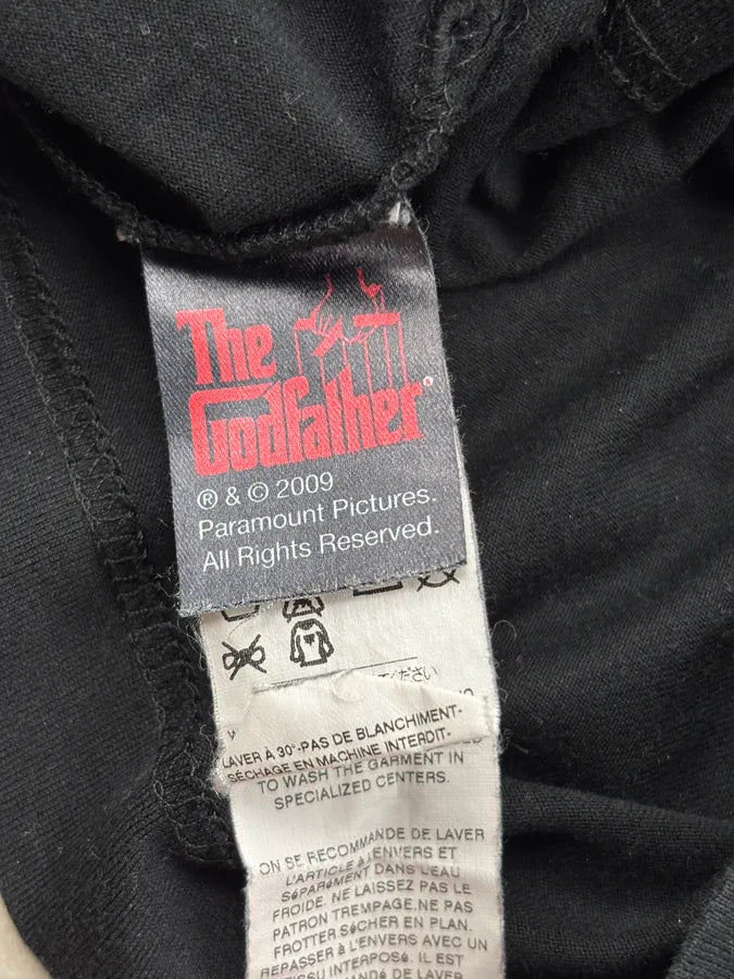 2000s Dolce & Gabbana Black The Godfather Graphic T-Shirt PWXeovC 8