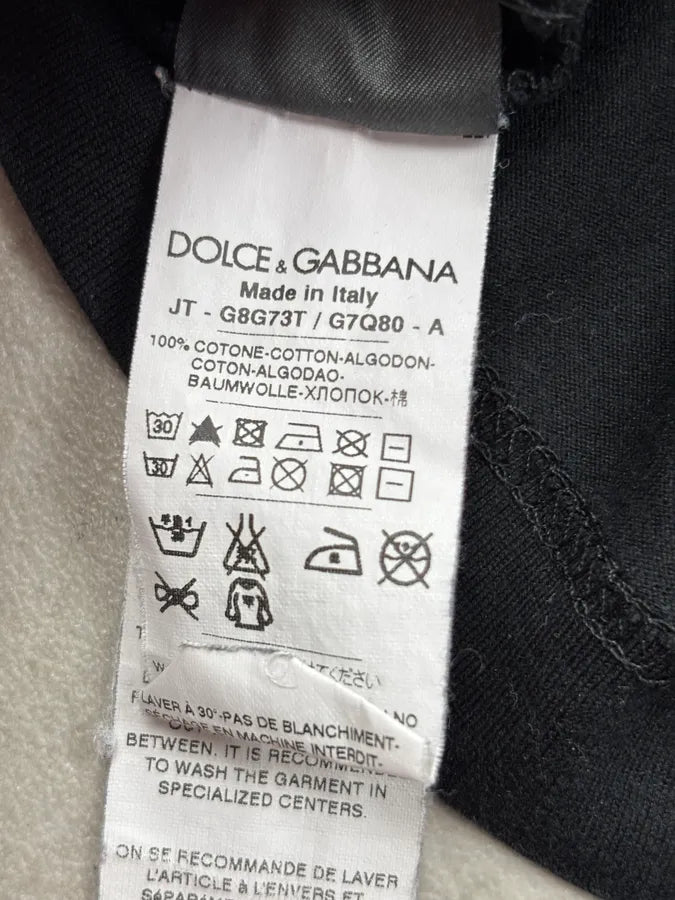 2000s Dolce & Gabbana Black The Godfather Graphic T-Shirt PWXeovC 9