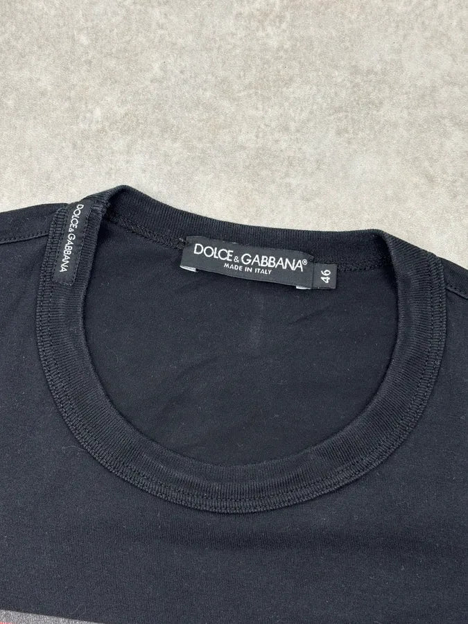 2000s Dolce & Gabbana Black The Godfather Graphic T-Shirt PWXeovC 4