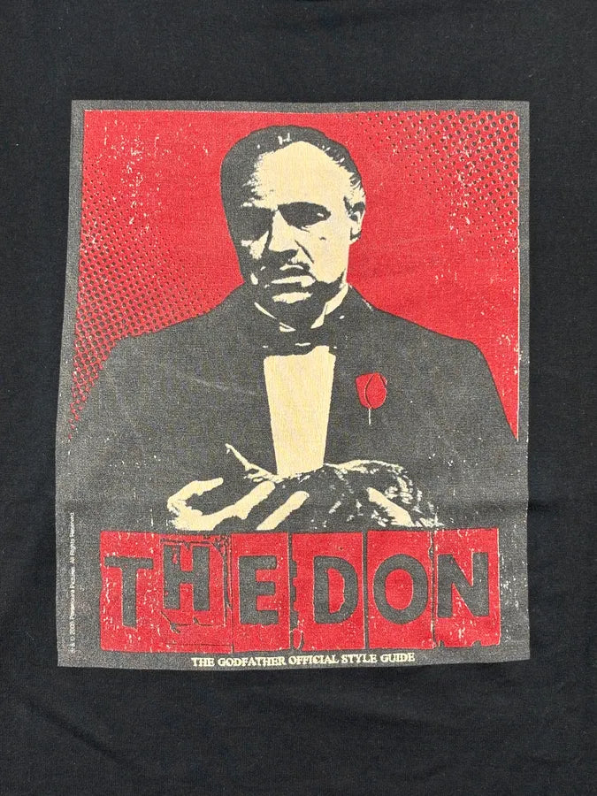 2000s Dolce & Gabbana Black The Godfather Graphic T-Shirt PWXeovC 7