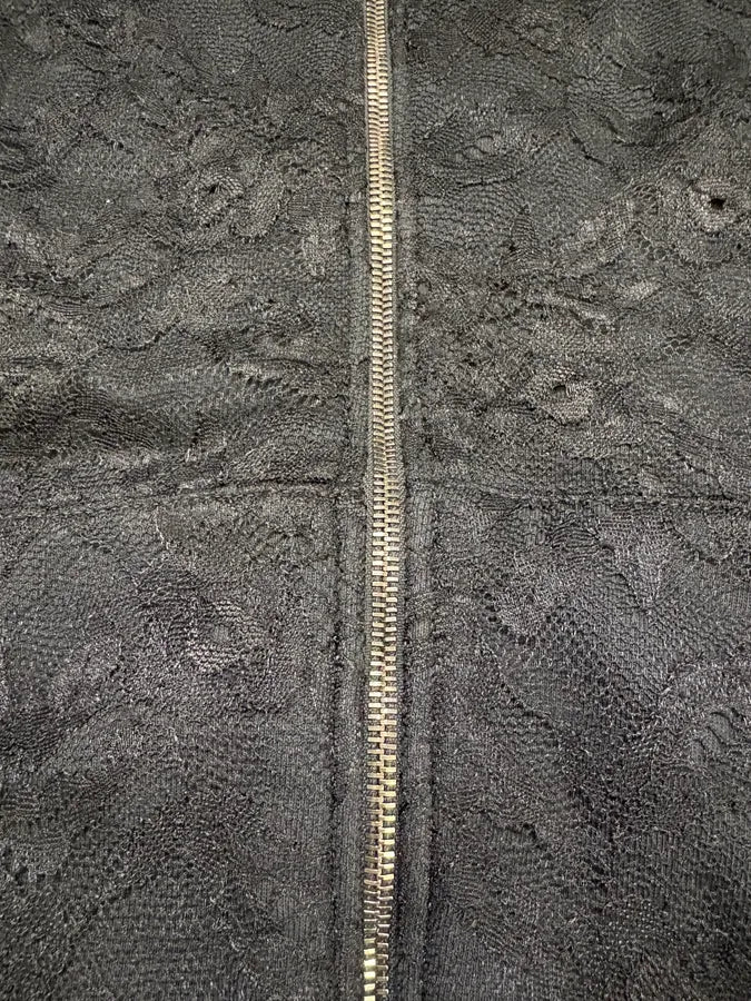 2000s Dolce & Gabbana Black Cozy Zip-up Sweatshirt wxhRqAV 8