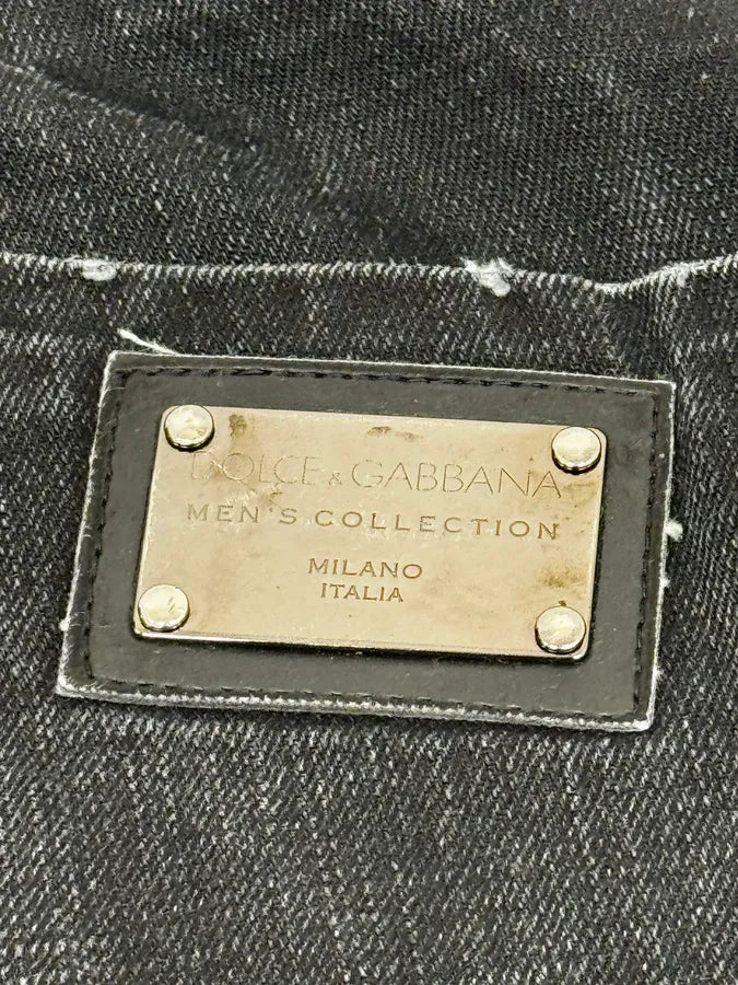 2000s Dolce & Gabbana Black Denim Jeans KOJOJJp 7