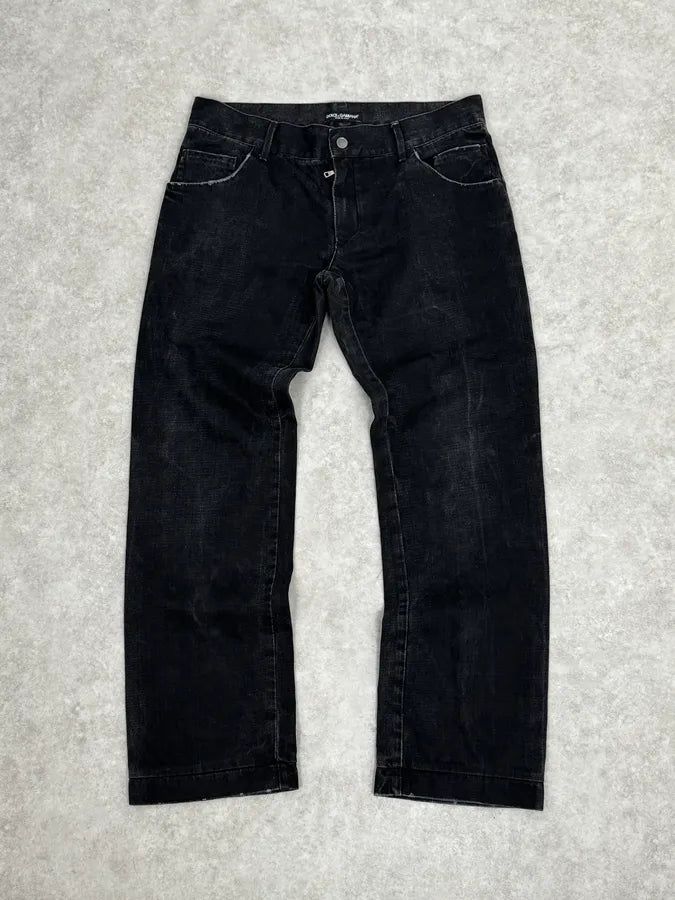 2000s Dolce & Gabbana Black Denim Jeans KOJOJJp 3