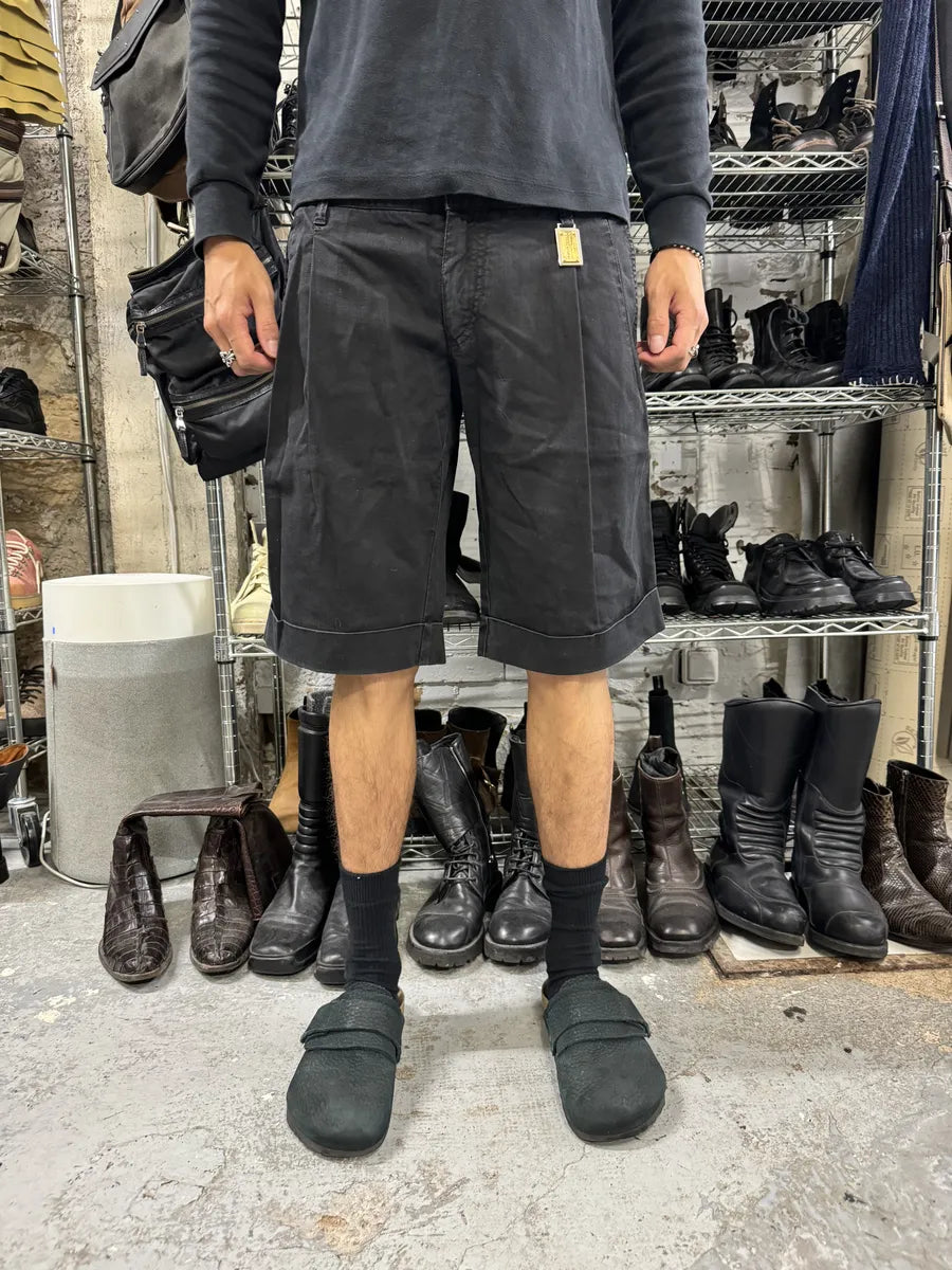 2000s Dolce & Gabbana Black Denim Shorts KXnQslq 3