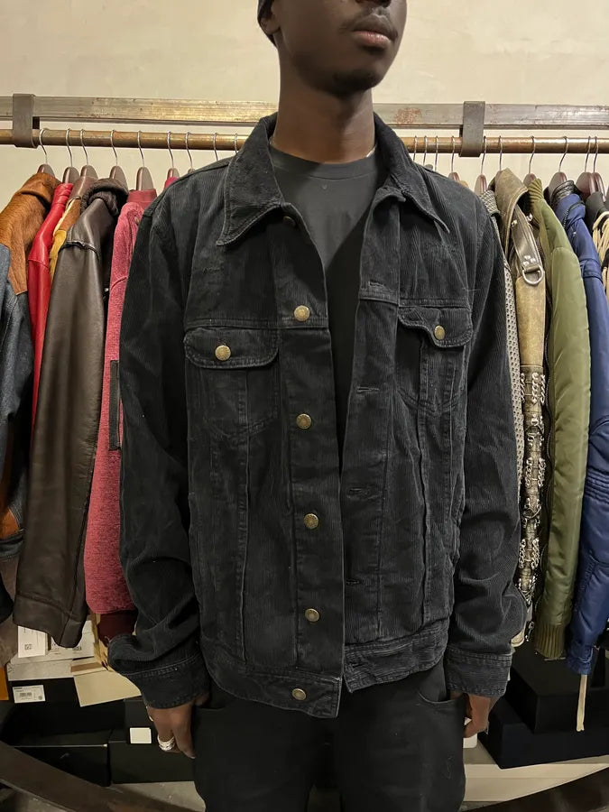 2000s Dolce & Gabbana Black Distressed Denim Jacket rrfoUmu 1