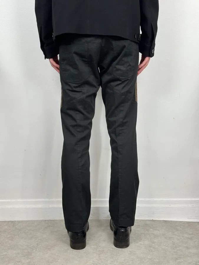 2000s Dolce & Gabbana Black Double Waisted Tailored Pants gvwRhbl 3