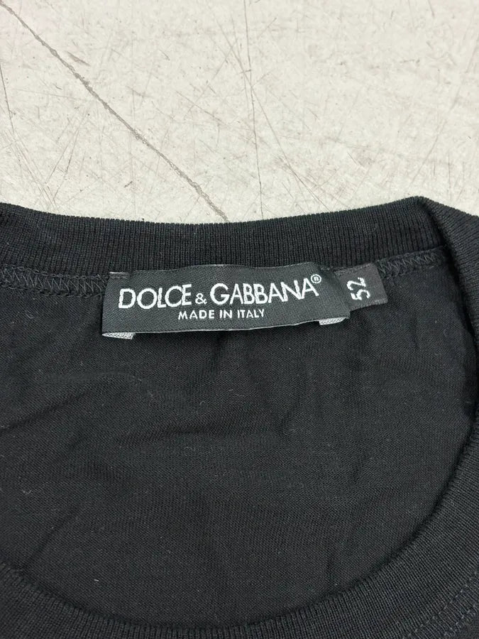 AW2016 Dolce & Gabbana Black Dual Guns T-Shirt KbDggTQ 8