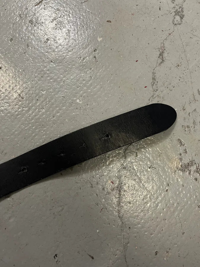 2000s Dolce & Gabbana Black Elephant Buckle Leather Belt tMVrXjL 6