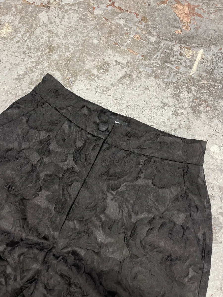 2000s Dolce & Gabbana Black Embroidered Pants CFHebkp 2