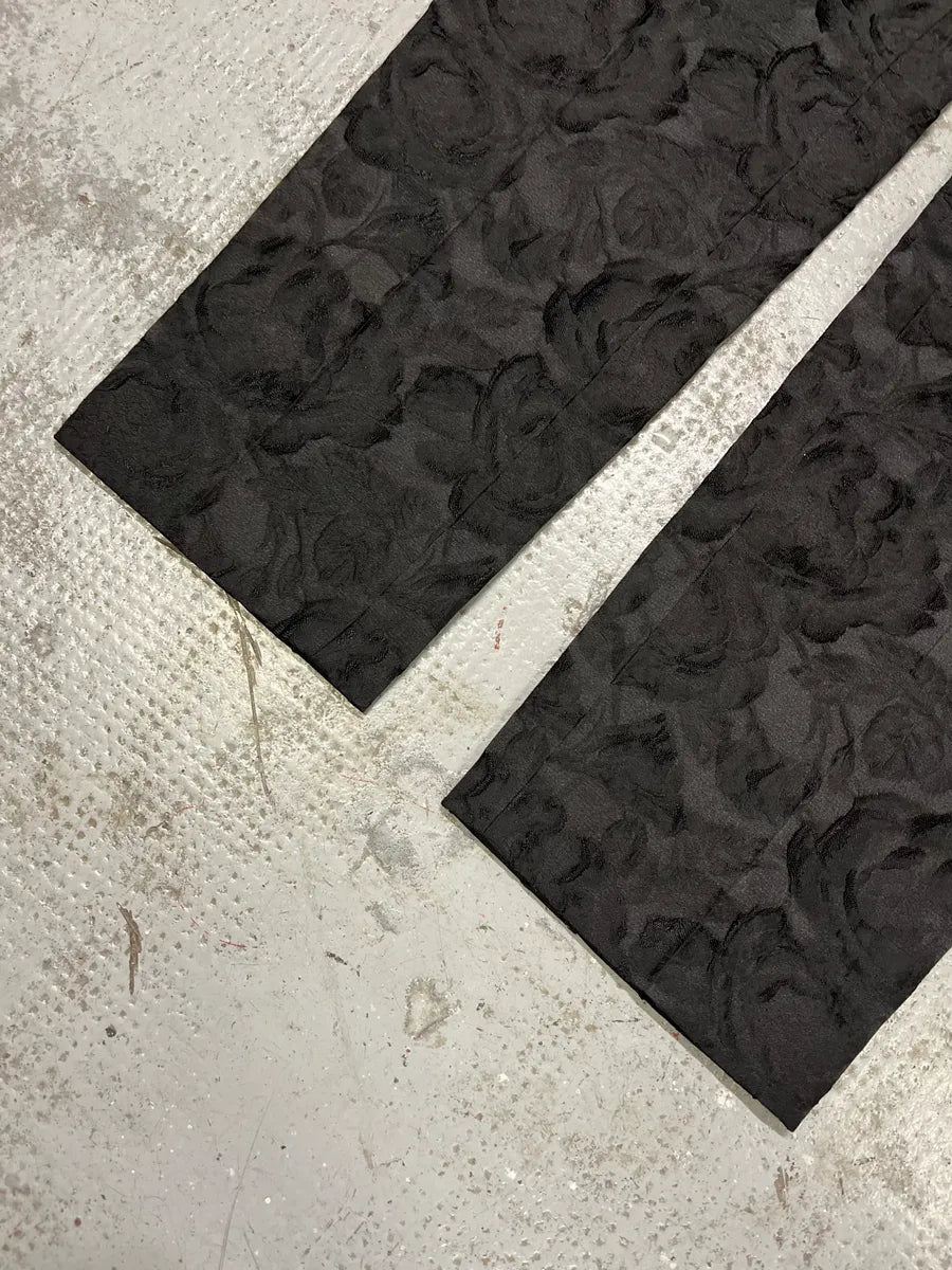 2000s Dolce & Gabbana Black Embroidered Pants CFHebkp 4