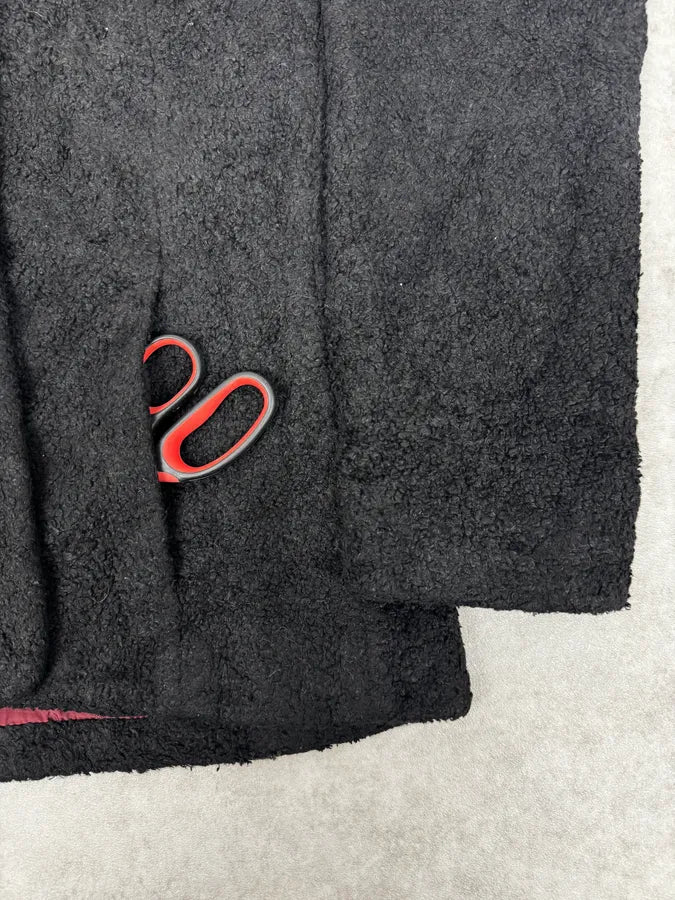 2000s Dolce & Gabbana Black Fur Blazer Jacket VNYhZsk 8