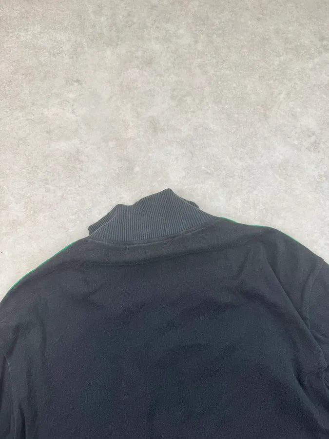 2000s Dolce & Gabbana Black Italian Stripes Zip Sweater GeplOha 8