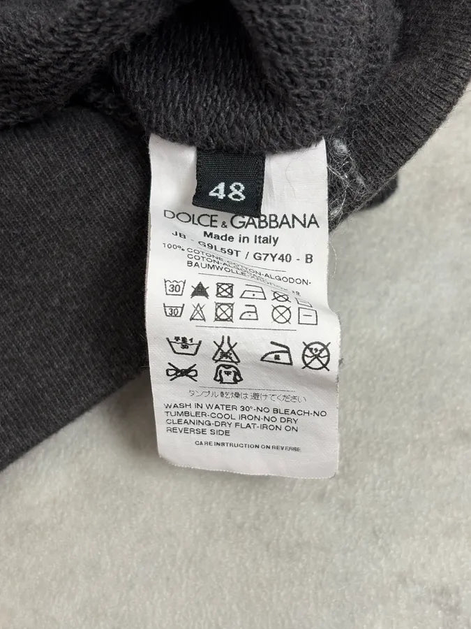 2000s Dolce & Gabbana Black James Dean Hoodie uBaxVGG 9