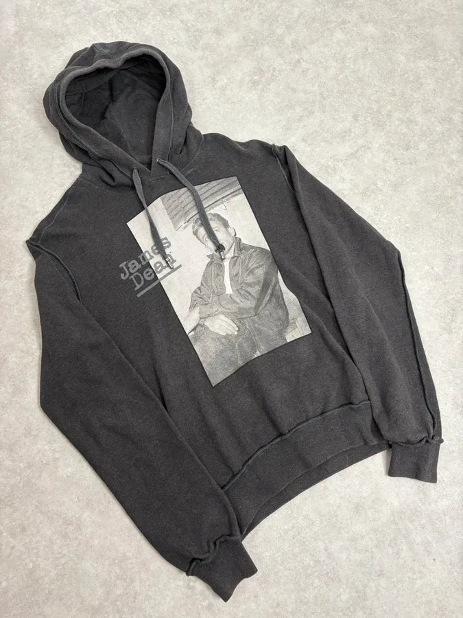 2000s Dolce & Gabbana Black James Dean Hoodie uBaxVGG 3