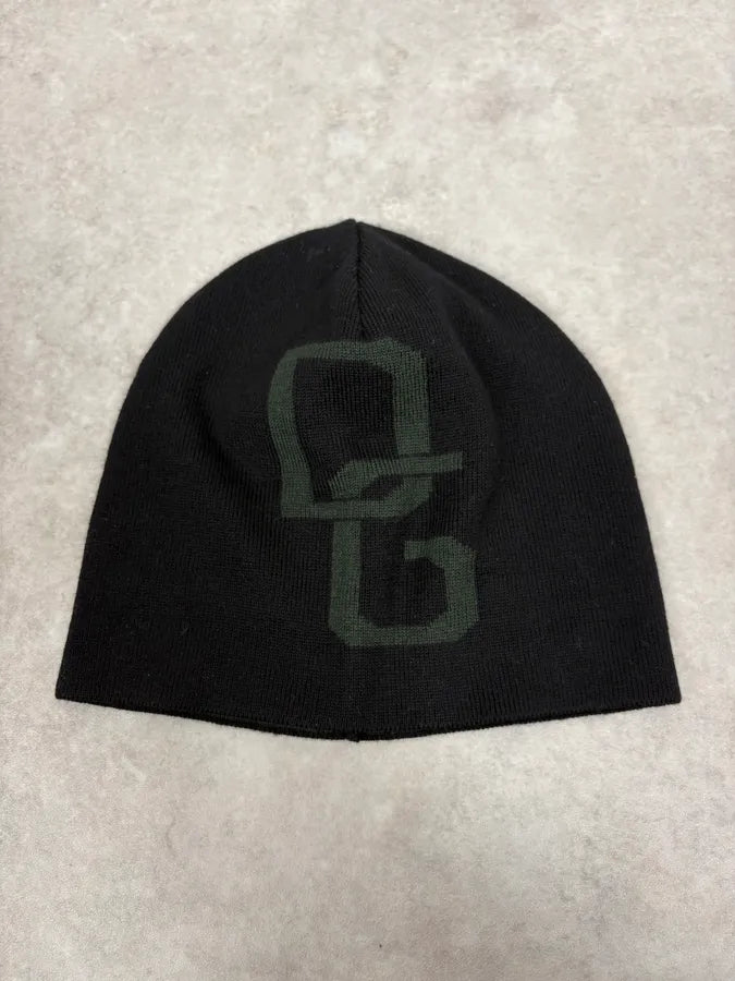 2000s Dolce & Gabbana Black Khaki Beanie KGiGuWN 0