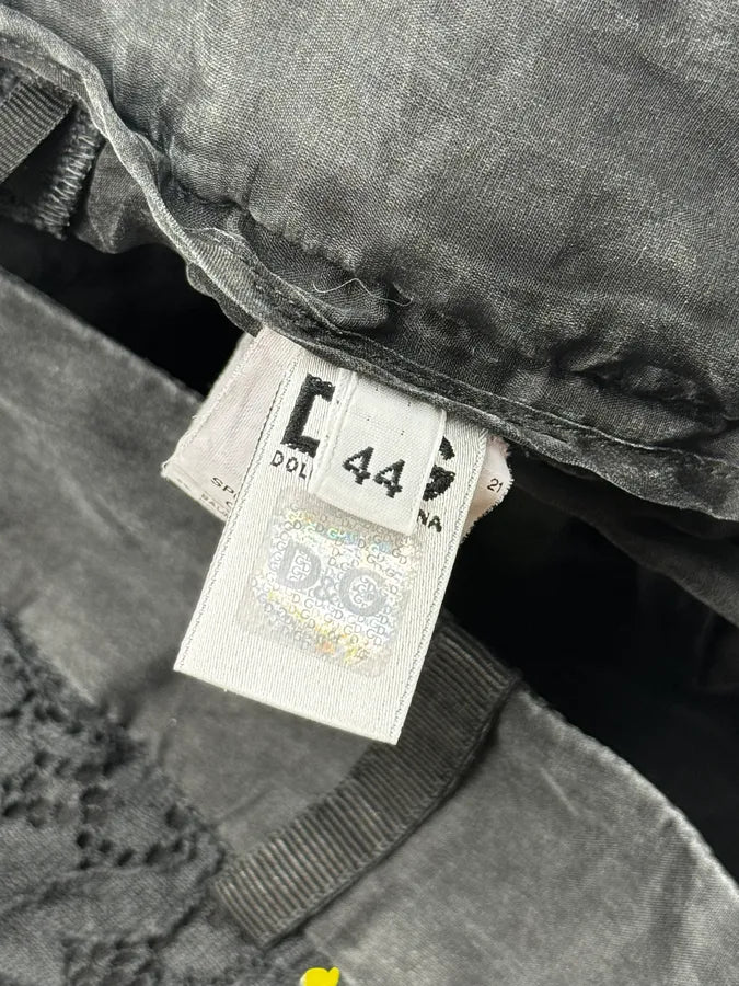 2000s Dolce & Gabbana Black Lace Pants gkpxamS 9