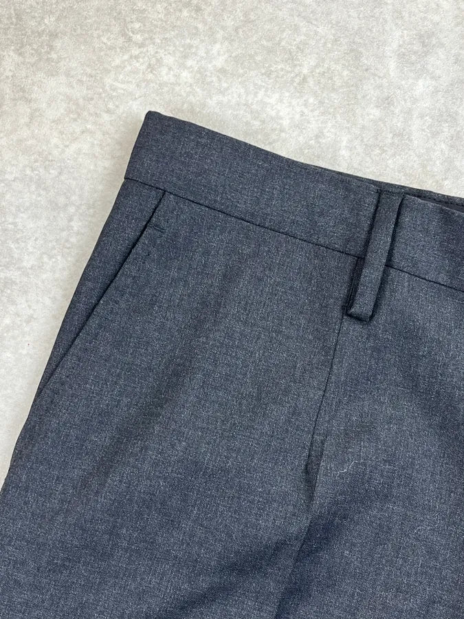 AW1999 Dolce & Gabbana Dark Grey Large Classy Tailored Pants BIxogZy 9