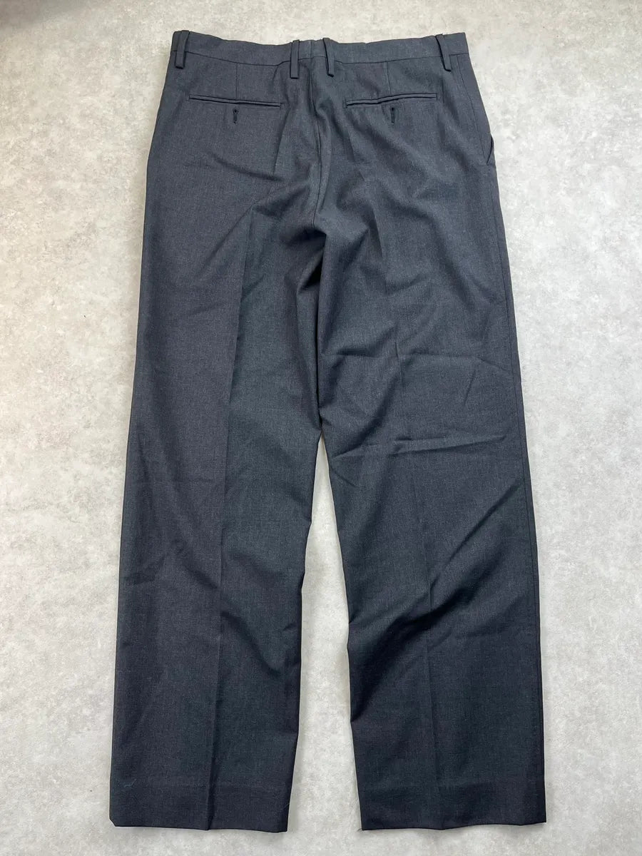 AW1999 Dolce & Gabbana Dark Grey Large Classy Tailored Pants BIxogZy 7