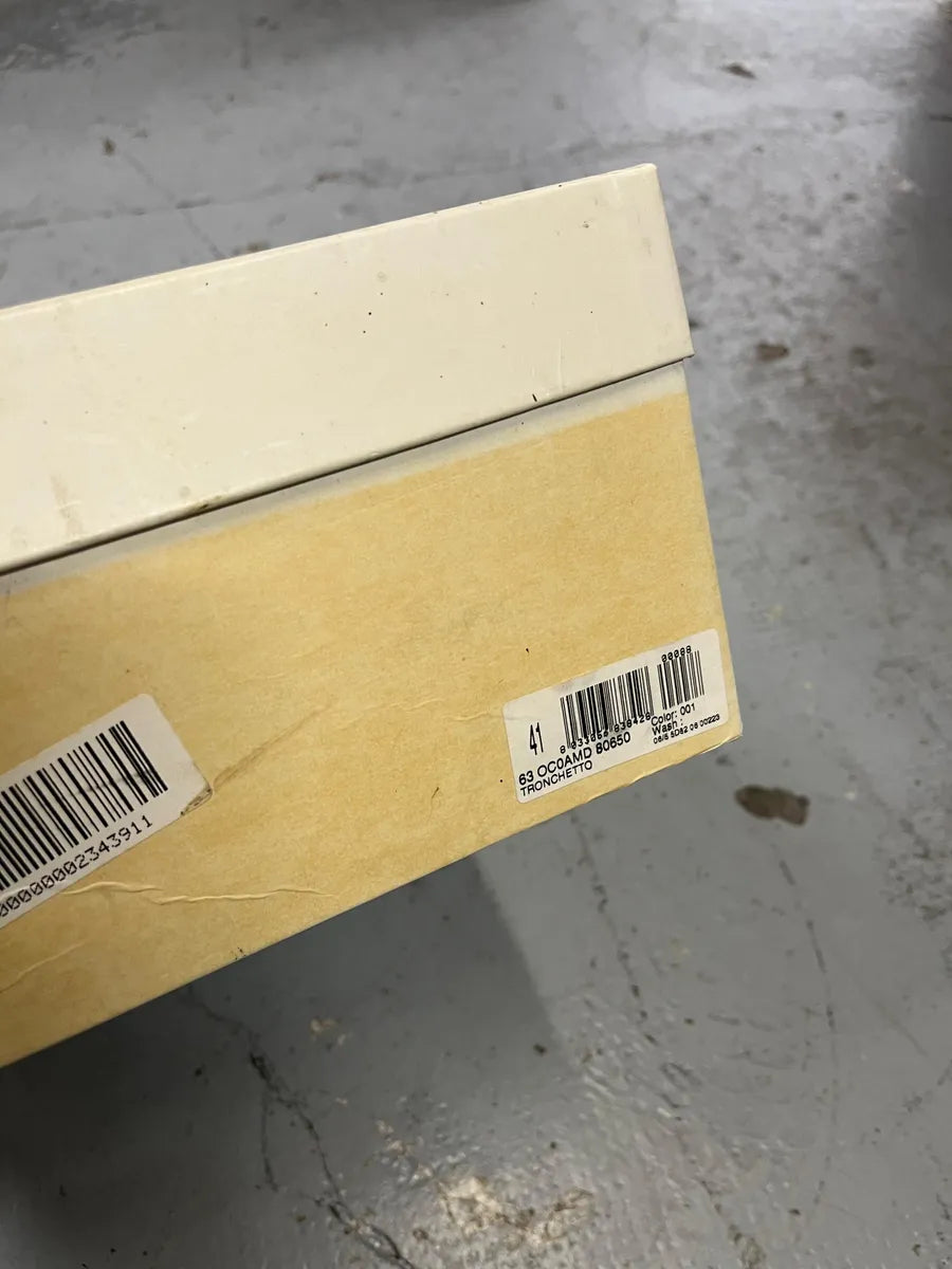 AW2008 Dolce & Gabbana Black Shearling Leather Combat Boots zveRpqZ 6