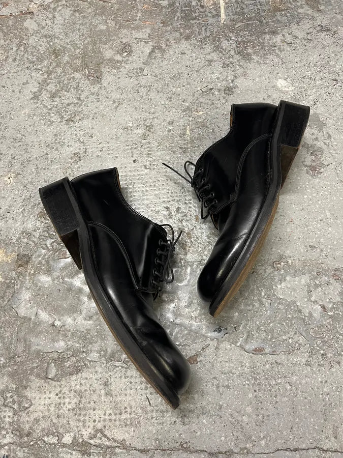 2000s Dolce & Gabbana Black Leather Loafers (41eu/us8) umlHHEa 1