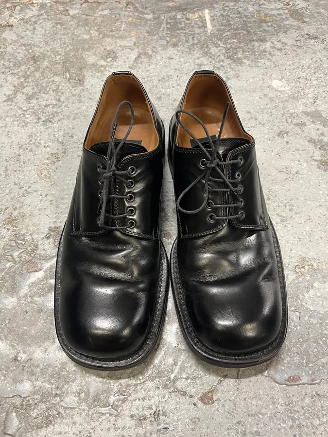 2000s Dolce & Gabbana Black Leather Loafers (41eu/us8) umlHHEa 4