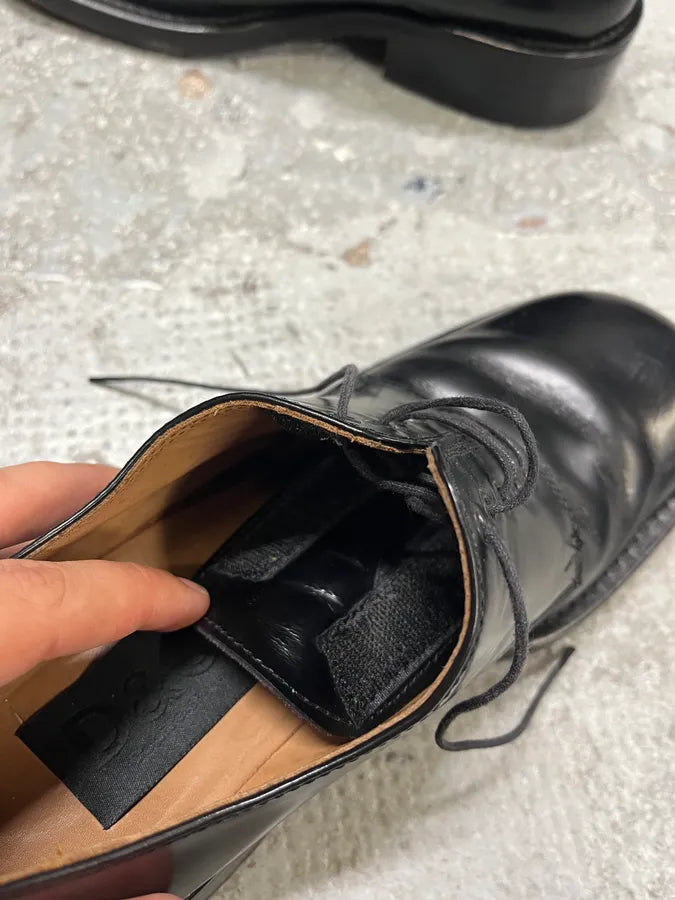 2000s Dolce & Gabbana Black Leather Loafers (41eu/us8) umlHHEa 7