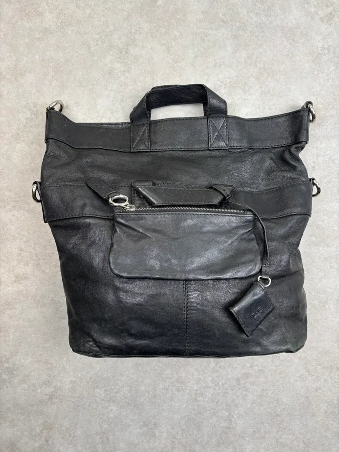 2000s Dolce & Gabbana Black Leather Raquel Bag  tbHVYCl 0