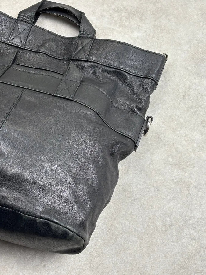 2000s Dolce & Gabbana Black Leather Raquel Bag  tbHVYCl 13