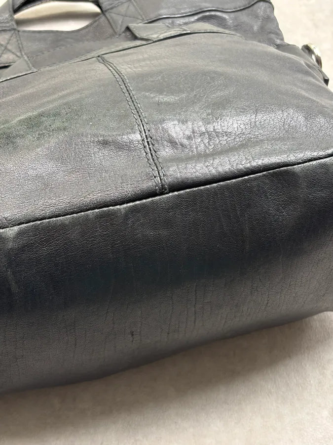2000s Dolce & Gabbana Black Leather Raquel Bag  tbHVYCl 14