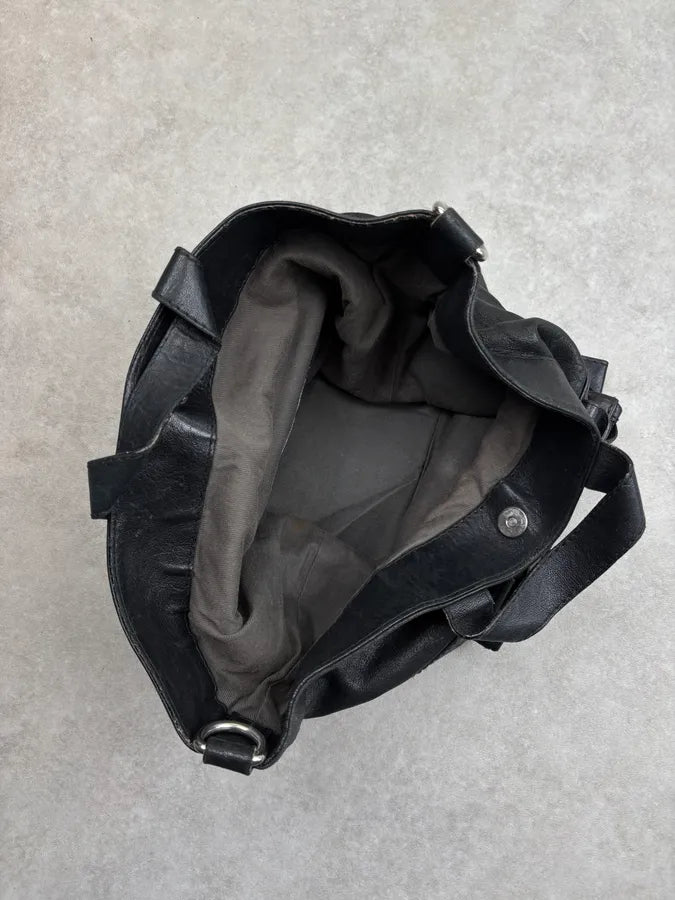 2000s Dolce & Gabbana Black Leather Raquel Bag  tbHVYCl 17