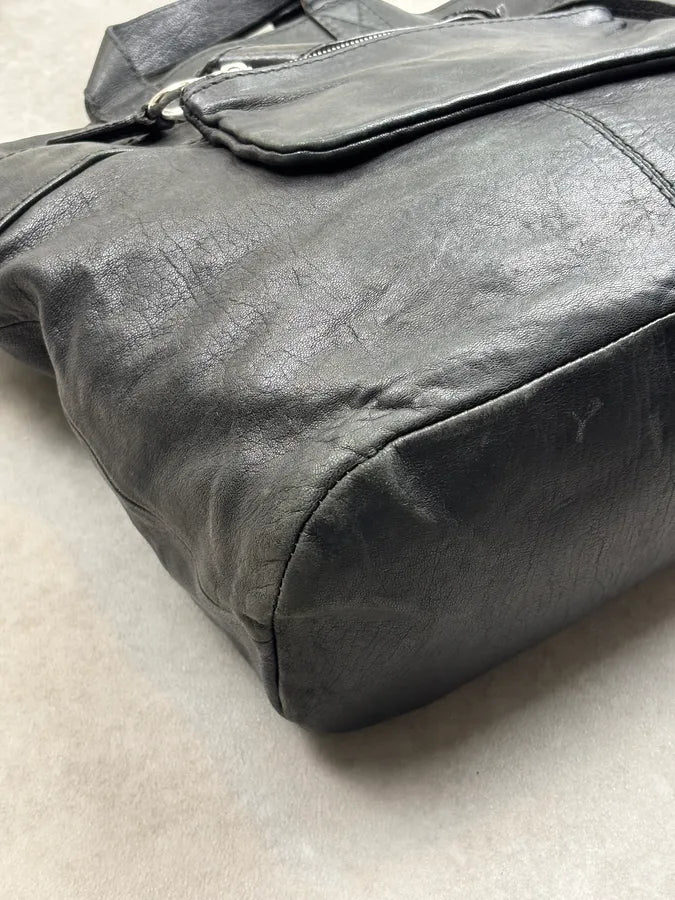 2000s Dolce & Gabbana Black Leather Raquel Bag  tbHVYCl 8