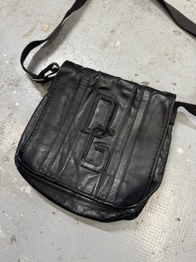 2000s Dolce & Gabbana Black Leather Shoulder Bag jjBqTnF 3