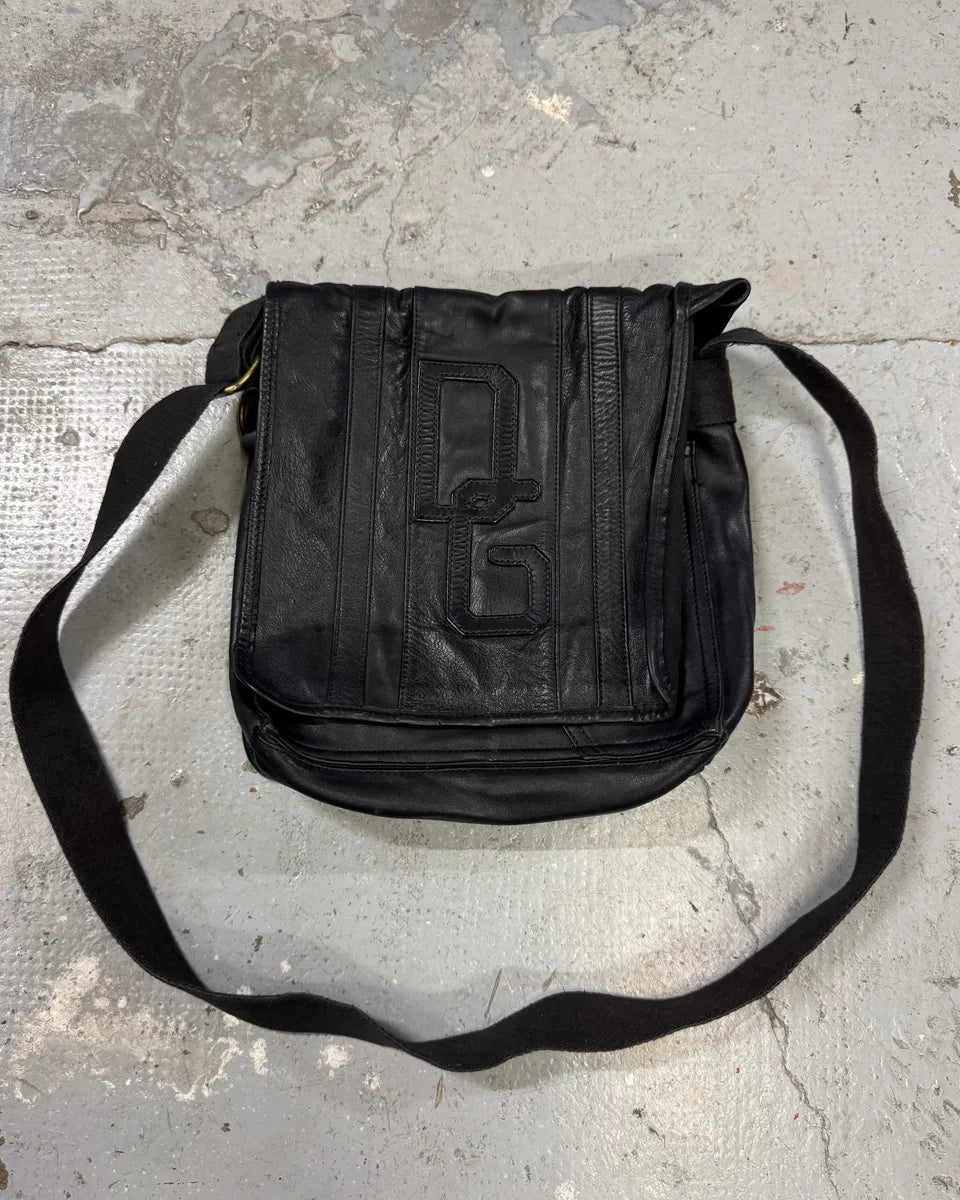 2000s Dolce & Gabbana Black Leather Shoulder Bag rYJhmOt 0