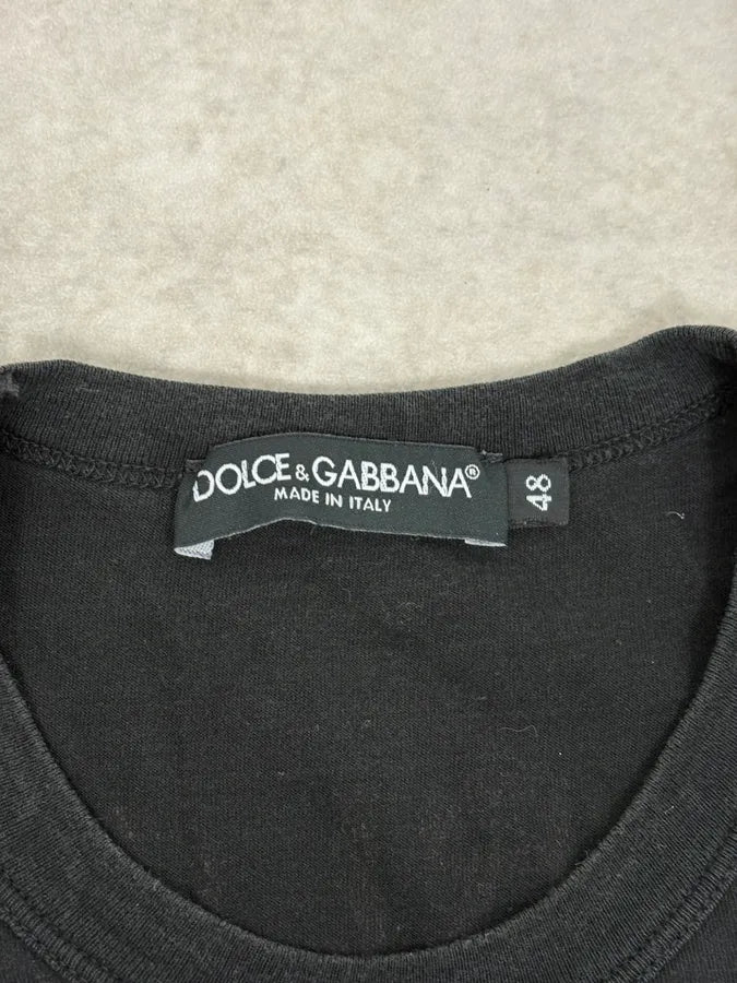 2000s Dolce & Gabbana Black Marlon Brando T-Shirt YBxOEJA 7