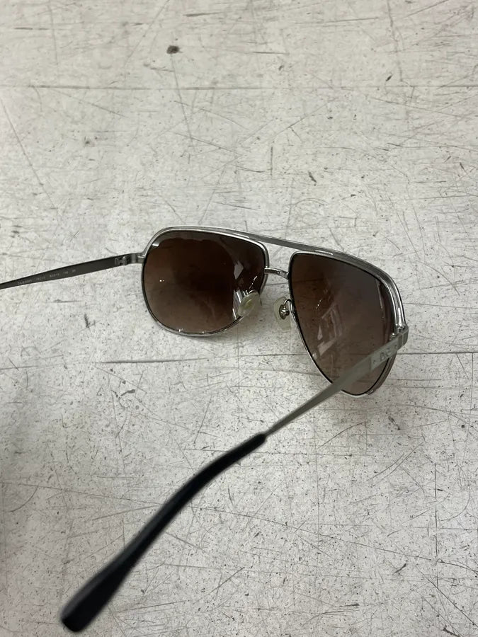 2000s Dolce & Gabbana Black Metal Aviator Sunglasses ghCFWNg 8