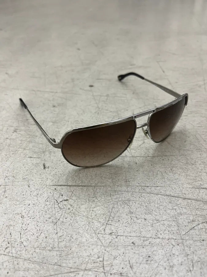 2000s Dolce & Gabbana Black Metal Aviator Sunglasses ghCFWNg 6