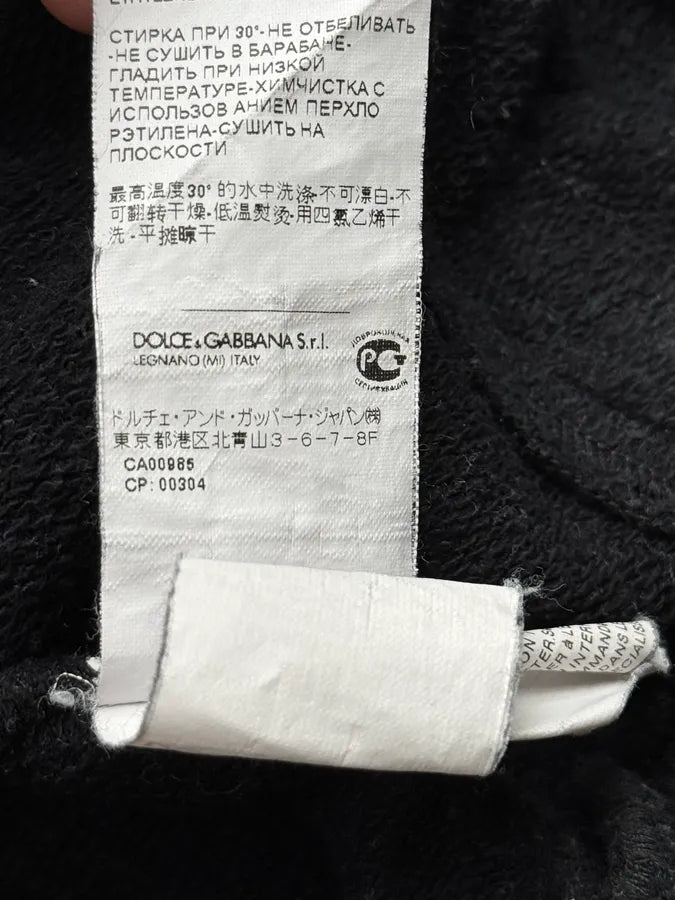 2000s Dolce & Gabbana Black Metal Logo Zip-Up Hoodie PjzyoHw 11