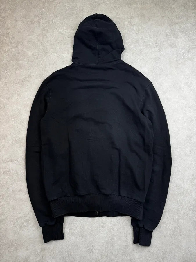 2000s Dolce & Gabbana Black Metal Logo Zip-Up Hoodie PjzyoHw 1