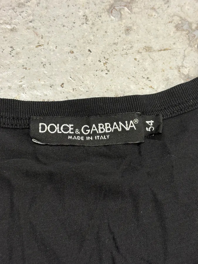 2000s Dolce & Gabbana Black Mike Tyson T-Shirt KprjCnf 10