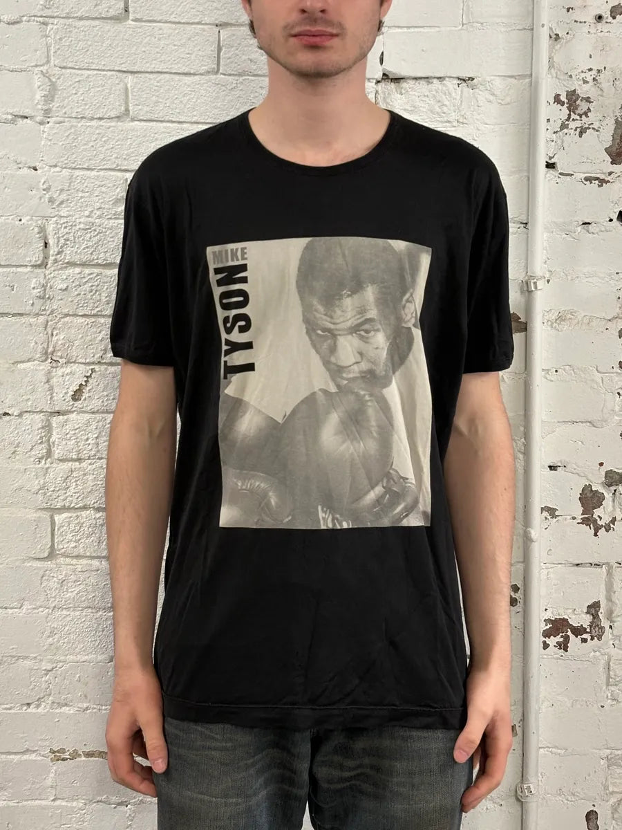 2000s Dolce & Gabbana Black Mike Tyson T-Shirt KprjCnf 1