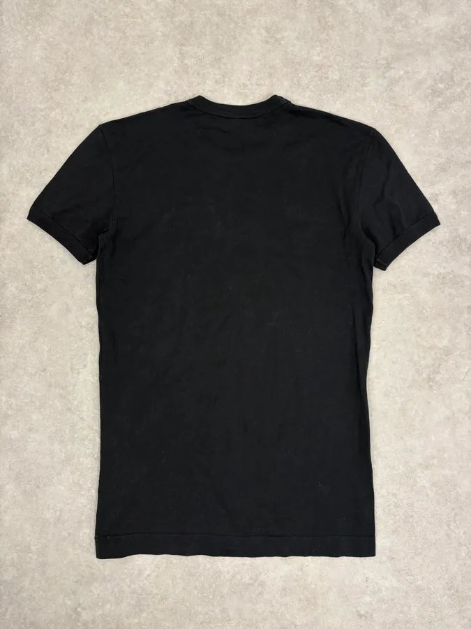 SS2009 Dolce & Gabbana Black Monica Bellucci T-Shirt fZcDCzI 5