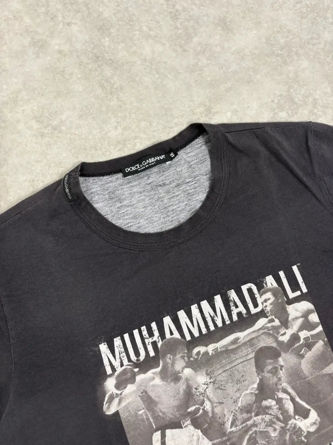 2000s Dolce & Gabbana Black Muhammad Ali T-Shirt KggOkDU 4
