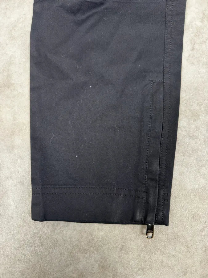 2000s Dolce & Gabbana Black Flat Pockets Pants vRXhwSm 9