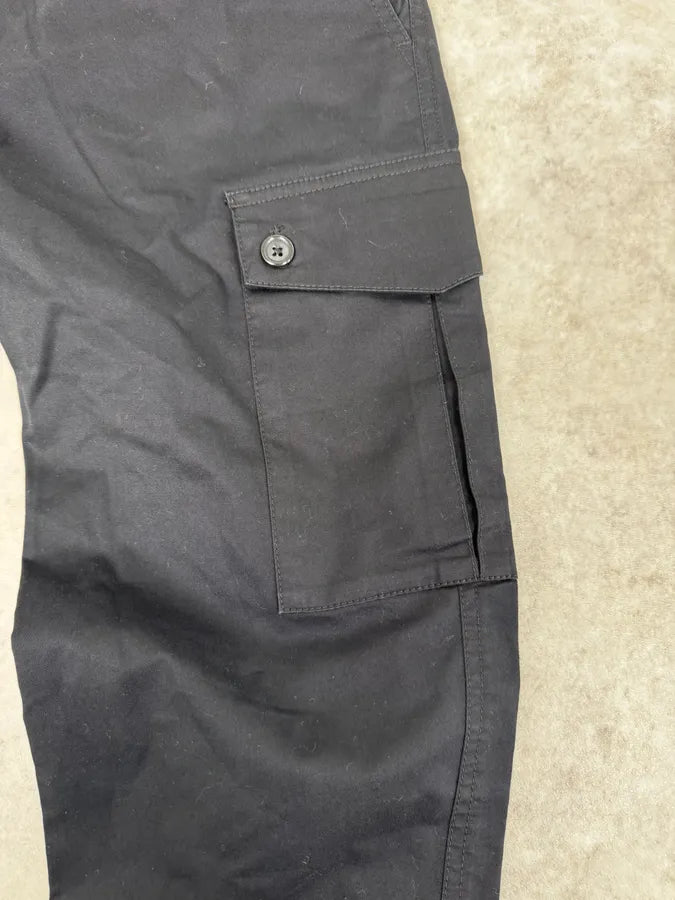 2000s Dolce & Gabbana Black Flat Pockets Pants vRXhwSm 8