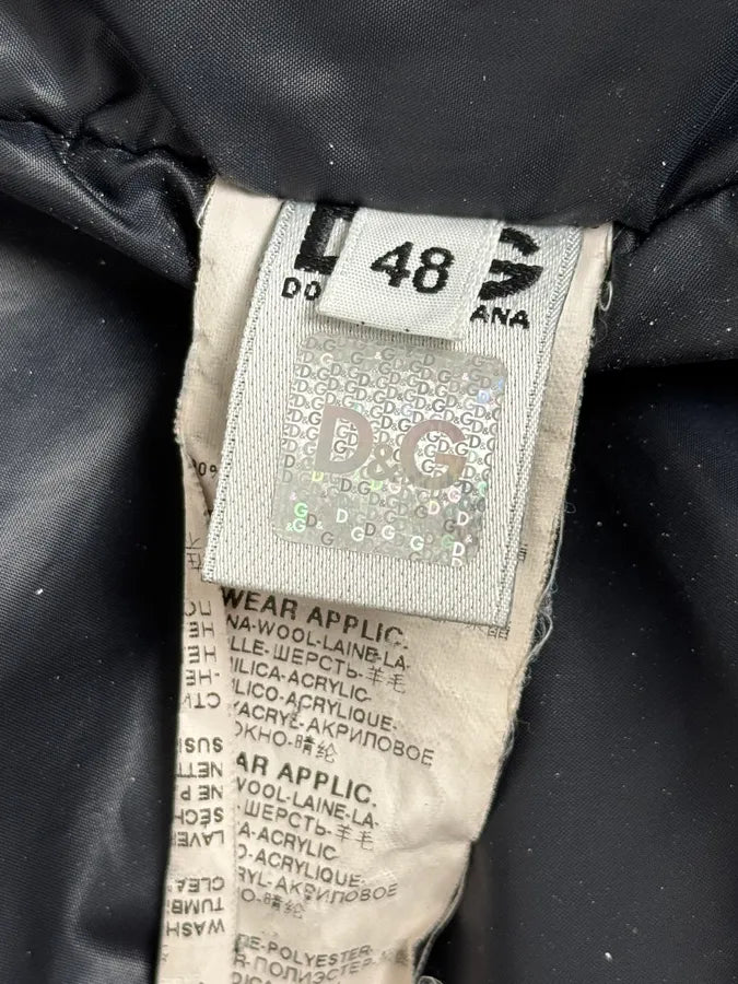 2000s Dolce & Gabbana Black Nylon Bomber Jacket  fzbMWIN 9