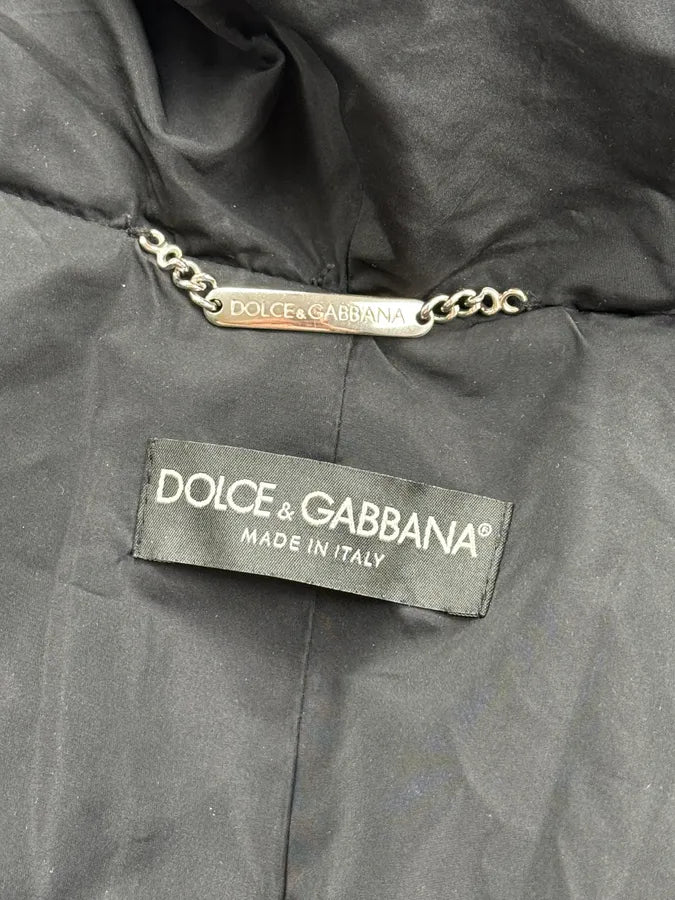 2000s Dolce & Gabbana Black Nylon Long Coat RLQoTiF 10