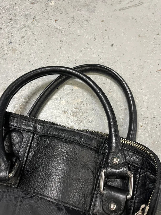 2000s Dolce & Gabbana Black Nylon Cargo Messenger Shoulder Bag (OS) QXsdufm 6