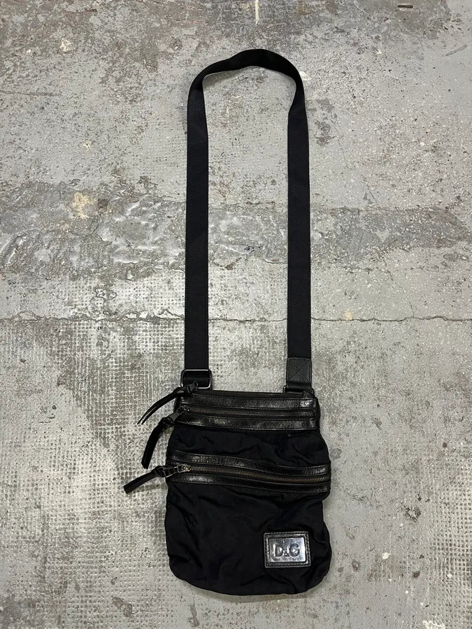 2000s Dolce & Gabbana Black Nylon Cargo Shoulder Bag (OS) uhNHtdm 0
